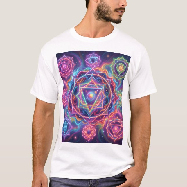 Camiseta Die 7 Chakren´10 (Frente)