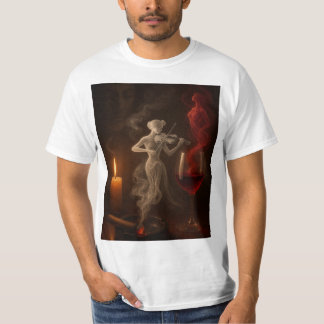 Camiseta Die Geigerin und der Geist des Weines