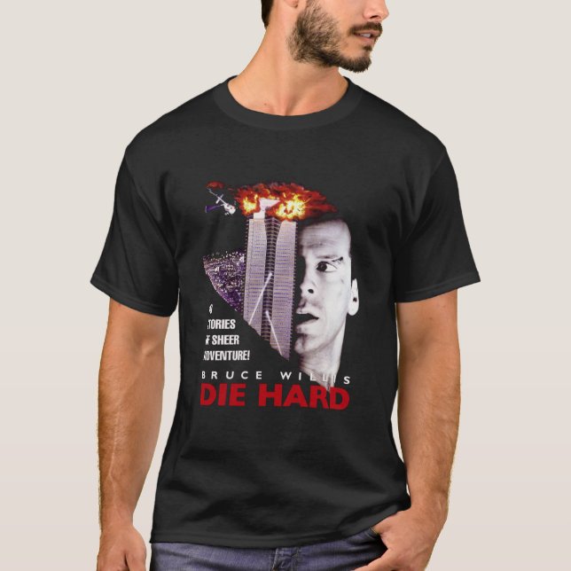 Camiseta DIE HARD (Only works with black) Classic  (Frente)