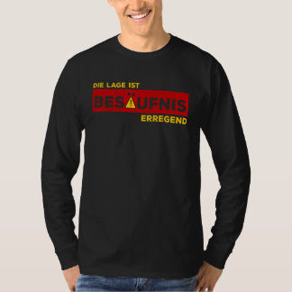 Camiseta Die Lage ist Besäufnis erregend Funny Beer Lover