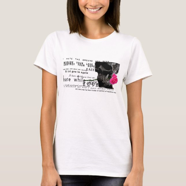 Camiseta diedinsideshirt (Frente)