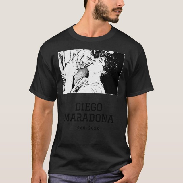 Camiseta Diego Maradona 1690-2020 Essential T-Shirt (Frente)