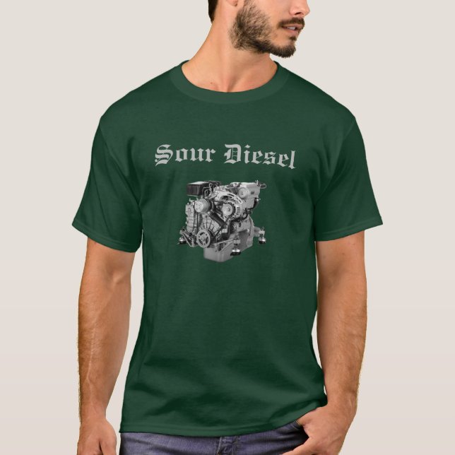 Camiseta Diesel azedo (Frente)