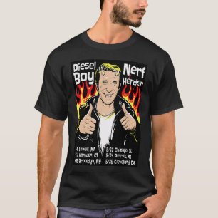 Camiseta Diesel Boy & Nerf Herder - Turnê Punk 2025