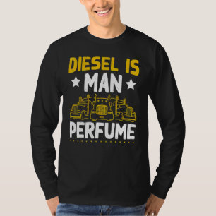 Camiseta Diesel para caminhoneiros semi masculinos é um hom