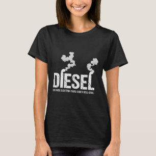 Camiseta Diesel porque a Eletricidade não pode rolar o cami