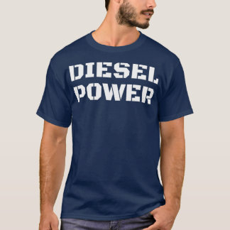 Camiseta Diesel Power Big Text Turbo Diesels Trucks