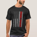 Camiseta Diesel Power USA Flag Truck Turbo Broani Mechani<br><div class="desc">Diesel Power USA Flag Truck Turbo Brothers Mechanic</div>