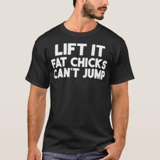 Camiseta Diesel Truck Funny LIft It Fat Pintinhos Cant Jump