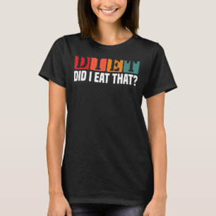 Camiseta Diet Comi Aquele Entusiasta De Chef Mestre De Gril