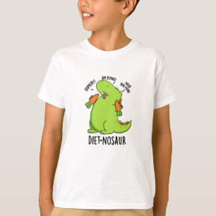 Camiseta Diet-nosauro Piadas de Dinossauro Engraçadas 