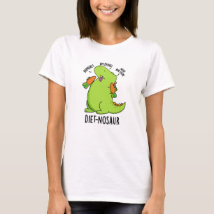 Camiseta Diet-nosauro Piadas de Dinossauro Engraçadas