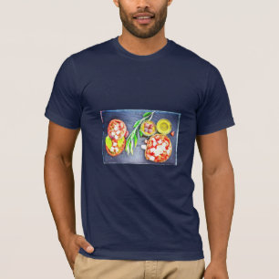 Camiseta "Dieta Grega e Mediterrânica" Foto Grata. Compre a