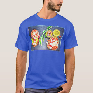 Camiseta "Dieta Grega e Mediterrânica" Foto Grata. Compre a
