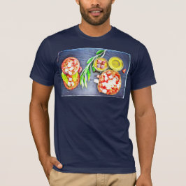 Camiseta "Dieta Grega e Mediterrânica" Foto Grata. Compre a