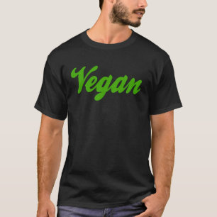 CAMISETA DIETA VEGANA DIZENDO DECORAÇÕES DIVERTIDAS DE VEGG