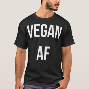 Camiseta Dieta Vegetal à Base de Plantas Vegan AF