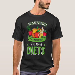 Camiseta Dietética Nutrionista Dieticiano RDN Dieticiano