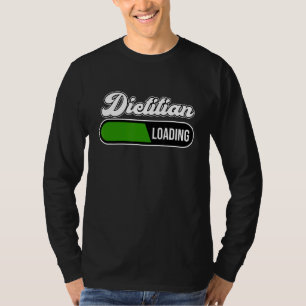 Camiseta Dieticiano Carregando Gráfico Dietético Nutricioni