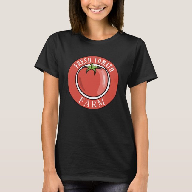 Camiseta Dieticiano de Fruta de tomate nutricional e (Frente)