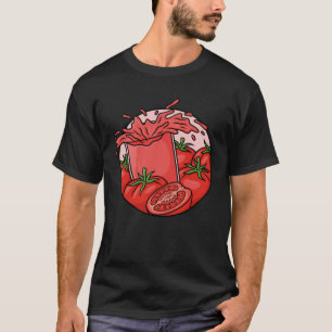 Camiseta Dieticiano de Fruta de tomate nutricional e