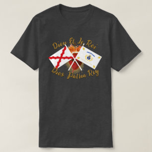 CAMISETA DIEU ET LE ROI