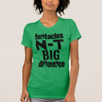 Diferença grande dos tentáculos… N T…