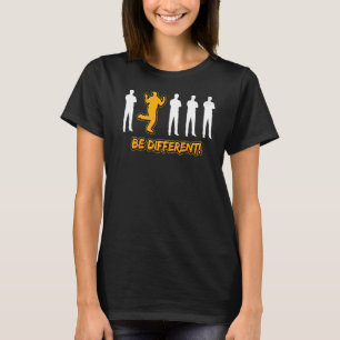 Camiseta diferente de ser gay lésbica igualdade homóloga LG