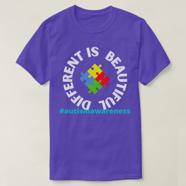 Camiseta Diferente é Bonito (Frente do Design)