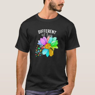 Camiseta Diferente não menos agilidade Quebra-cabeça Fluxo 