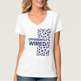 Camiseta Diferentemente Conectado – Mês de Conscientização