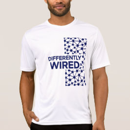 Camiseta Differently Wired – Autism Awareness Month Blue