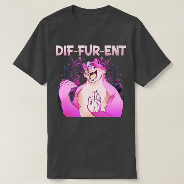 Camiseta DiffurEnt I Fandom I Furries Cosplay 2 (Frente do Design)