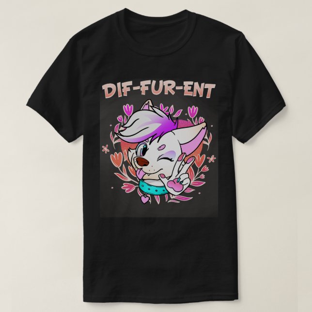 Camiseta DiffurEnt I Fandom I Furries Cosplay 6 (Frente do Design)
