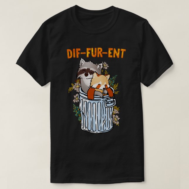 Camiseta DiffurEnt I Fandom I Furries Ver 1 (Frente do Design)