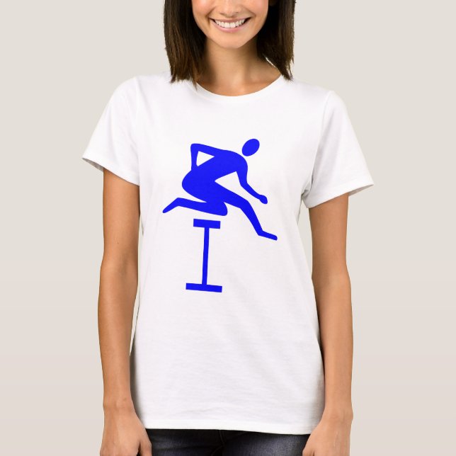 Camiseta Dificuldade - Azul (Frente)