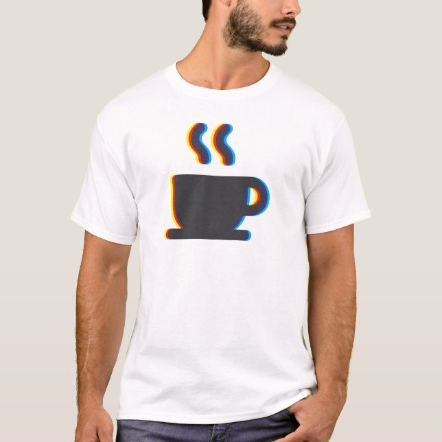 Camiseta Dificuldade de café (Frente)