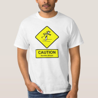 Camiseta Dificuldades de Precaução à Frente de Sinais Track
