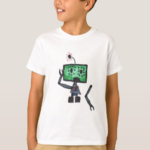 Camiseta Dificulta o robô