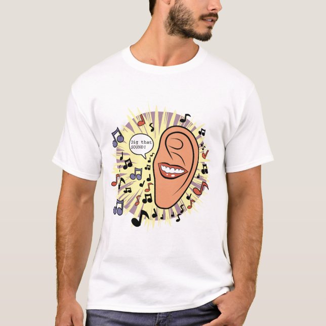 Camiseta Dig That Sound (Frente)