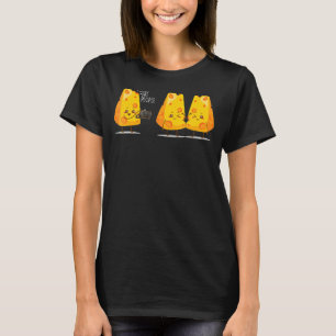 Camiseta Diga às Pessoas: Deliciosa Fatia Derretendo Queijo