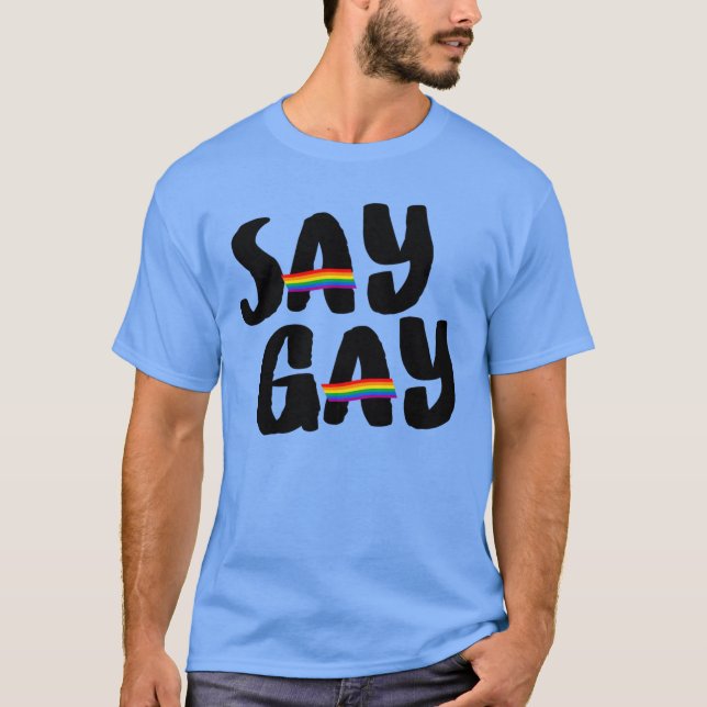 Camiseta Diga Gay (Frente)