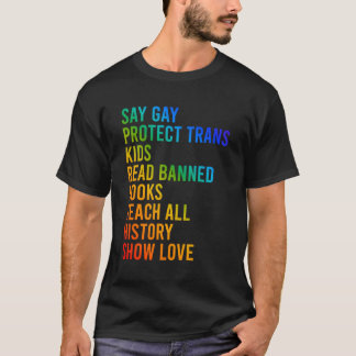Camiseta Diga Gay Leia Livro Proibido Ensine Toda a Históri