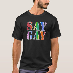 Camiseta Diga "Gay" Professora De Serviço Enfermeira De Dev