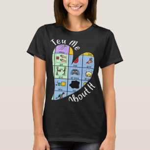 Camiseta diga-me uma palavra sobre a patologia da fala aac 