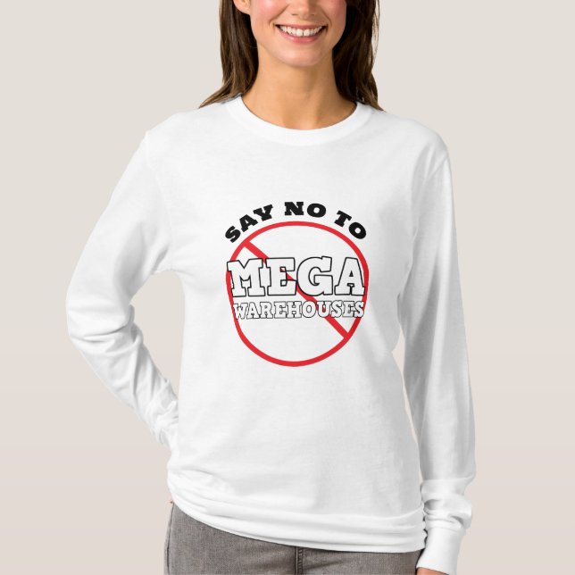 Camiseta Diga Não a Megastore (Frente)