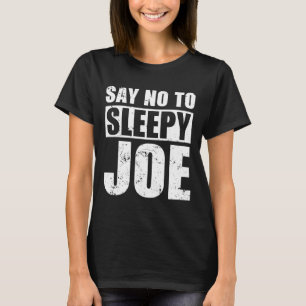 Camiseta Diga Não A Sleepy Joe Eleito Anti-Biden Republica