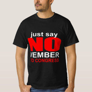 Camiseta diga não ao congresso