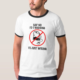 Camiseta Diga não ao T-Ensaque