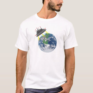 Camiseta Diga não ao t-shirt estrangeiro dos refugiados